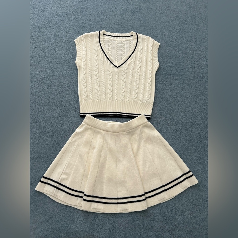 Sincerely Jules Cream Knit Set